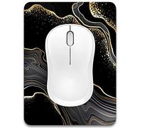 Dapesuom Tappetino per mouse piccolo, 15,2 x 20,3 cm di spessore, in gomma di alta qualità, antiscivolo, portatile e lavabile, per donne e uomini, senza fili, per laptop, tastiera, gaming, computer