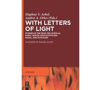 Daphna V. Arbel With Letters of Light (Copertina rigida)