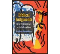 Daphne Barak-Erez Biblical Judgments (Tascabile) Law, Meaning, And Violence