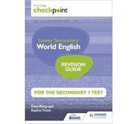 Daphne Paizee F Cambridge Checkpoint Lower Secondary World English f (Tascabile)