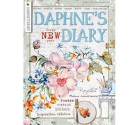 Daphne's Diary Magazine #1 2024 (FRANCESE) | Libro di lavoro dell'artigianato creativo | Rivista diario interattivo per consapevolezza, colorare, arte, cucina, viaggi | Pieno di ispirazioni creative