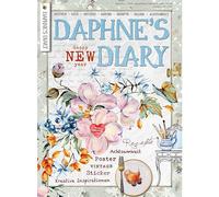 Daphne's Diary Magazine #1 2024 (TEDESCO) | Libro di lavoro dell'artigianato creativo | Rivista diario interattivo per consapevolezza, colorare, arte, cucina, viaggi | Pieno di ispirazioni creative