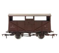 Dapol 4F-020-034 Br Bestiame Vagone Marrone B893325 Oo Scala Anticato + T48 Post