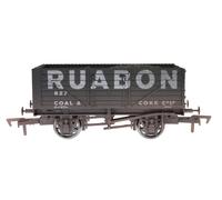 Dapol 4F-071-165 Feltre 827 Vagone Minerali 7 Plancia Oo Scala Invecchiato + T48