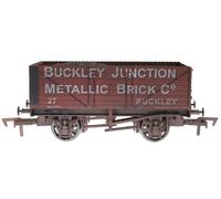 Dapol 4F-071-167 Buckley Junction 27 Mineral 7 Plank Wagon Invecchiato OO Gauge