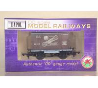 Dapol B531 GW GWR Grigio Conflat Vagone 39005 & Trasloco Mobili Container Mint