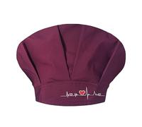 DaPongZhi Cappello Chef, Bandana Cuoco,Cappello Uomo Newera Traspiranti da Ristorante per Caffetteria, Unisex per Pasticcere Bar Casa