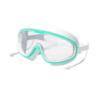 DaPongZhi Occhialini Nuoto AntiAppannamento per Bambini, Maschera Piscina con Grandi Lenti, Lenti Medio-Scure per Ogni Ambiente, ProtezioneUV, Ponte Nasale Autoregolante,Occhiali Mare (C, One Size)