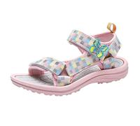 DaPongZhi Sandali Estive Ragazzi Ragazze Pantofole da Piscina Antiscivolo Bambini Sandali con VelcroScarpe piatte per bambiniScarpe da SpiaggiaAda Interno E da Esterno (Pink, 35 Big Kids)