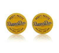 Dapper Dan Pasta Matt Duo Professionale Alta Tenuta Bassa Lucentezza per Capelli, Formula a Base d'Acqua, 2 x 100ml