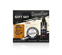 Dapper Dan Set Regalo Stile per Uomo: Pasta per Capelli 100ml, Spray al Sale Marino 200ml & Shampoo Corpo e Capelli con Vitamina B5 300ml, Tenuta Alta, Lucentezza Bassa, Kit per Onde.