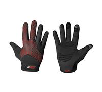 DAPPER RACING | Guanti SIMRACING edizione Rossa | Adatti per Touch Screen | Rinforzo sul Palmo | Silicone Antiscivolo per una presa Ottimale | Leggeri e Traspiranti | Progettati per Simracers (L)