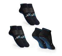 DAPPER RACING | Set di 3 paia di calzini SIMRACING con silicone antiscivolo sulla suola | Presa ottimale su pedali e talloni di guida | Tessuto traspirante e confortevole.