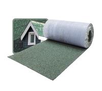 DAPRONA 5m x 32cm Copertura Colmo Verde - Autoadesiva per Impermeabilizzazione Tetto. Rotolo Guaina Bituminosa per Casetta Giardino