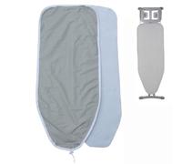 DAQXYH Copri ASSE Ferro da Stiro Argento per ASSE da Stiro 100x42cm 110x45cm 120x44cm 132x50cm Copriasse da Stiro Universale Copertina Ricambio Facile Stiratura(100x42cm(39x16in))