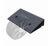 DAQXYH Rampa di Soglia per Pendenza 3-22cm Altezza, Rampa per Sedia A Rotelle Antiscivolo Nere, Rampa per Marciapiedi Portatile per Porte, Ingresso, Gradini, Garage(50 * 50 * 18cm)