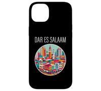 Dar es Salaam Tanzania scenario Art Deco Custodia per iPhone 14 Plus