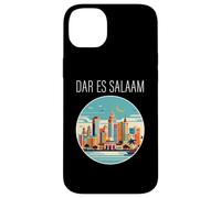 Dar es Salaam Tanzania scenario Art Deco Custodia per iPhone 14 Plus