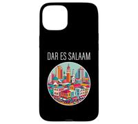 Dar es Salaam Tanzania scenario Art Deco Custodia per iPhone 15 Plus