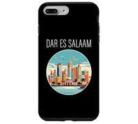 Dar es Salaam Tanzania scenario Art Deco Custodia per iPhone 7 Plus/8 Plus