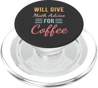 Darà consigli di matematica per caffè Matematica divertente Dicendo carino PopSockets PopGrip per MagSafe