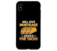 Darà consigli ipotecari per Tacos Funny Loan Officer Taco Custodia per iPhone XS Max
