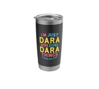 Dara Here Doing Dara Cose Divertente Nome Dara Bicchiere termico in acciaio inox doppia parete