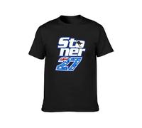 Daran Casey Stoner Unisex T-Shirt Printed Tee Graphic Top Men Black Shirt M
