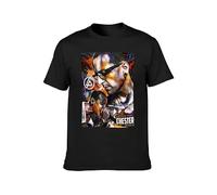 Daran Chester Bennington Musician Actor Vocals Linkin Park Unisex T-Shirt Printed Tee Graphic Top Men Black Shirt S