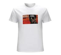 Daran Inspector Coliandro Bestial Television Blu Milian Unisex T-Shirt Printed Tee Graphic Top Men Black Shirt XXL