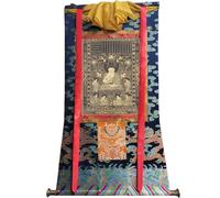DARANCA TapestrytapestrytapestryTapestry Tibetan Thangka Art - Buddha Thangka - Stampa giclée digitale ad alta risoluzione e doppio strato incorniciato a mano - arazzo buddista da appendere alla