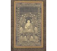 DARANCA TapestrytapestrytapestryTapestry Tibetan Thangka Art - Shakyamuni Buddha Thangka - Stampa giclée digitale ad alta risoluzione e doppio strato incorniciato a mano - Arazzo buddista da appendere