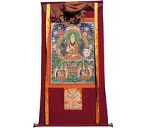 DARANCA TapestrytapestrytapestrytapestryTibetan Thangka Art - Thangka - Stampa giclée digitale ad alta risoluzione e doppio strato incorniciato a mano - Arazzo buddista da appendere alla parete - 119