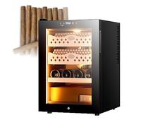 DARBCGH Armadietto for sigari Premium da 50 Litri - 300 sigari o 200 + 4 Vini, antigelo(B)