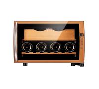 DARBCGH Humidor Elettrico in Cedro - umidità adattiva, Luce LED, Design Sottile(D)