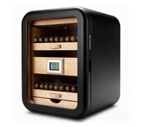 DARBCGH Humidor for sigari - 110 sigari, umidificatore e igrometro, Desktop(B,Withoutskylight)