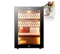 DARBCGH Humidor for sigari Elettrico Intelligente - Rivestito in Cedro, Temperatura 16-23 °C, cassetti a Strati(A)