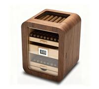 DARBCGH Humidor for sigari elettronico - 110 sigari, Foderato in Cedro, Design Cavo a Strati(A,Withskylight)
