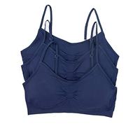 DARBCGH Reggiseno Senza Ferretto Ultimate Comfort - Senza Cuciture e Imbottito for Un'Esperienza Senza Sensazione, Come Una seconda Pelle(3 Pack - Navy,X-Large)