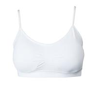 DARBCGH Reggiseno Senza Ferretto Ultimate Comfort - Senza Cuciture e Imbottito for Un'Esperienza Senza Sensazione, Come Una seconda Pelle(White,Medium)