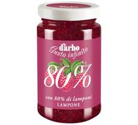 Darbo, Confettura al Lampone con 80% di Frutta, 6 Vasetti da 250 g