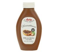 Darbo, Crema Noccioabbraccio, Crema Spalmabile alle Nocciole e al Cacao, Ideale per Pane, Gelato e Dolci, Senza Olio di Palma, Creme e Cioccolati Spalmabili, Pratico Dispenser, Confezione da 320 g