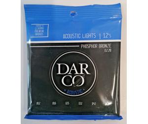 Darco D220 Phospor Bronze Muta Set da 6 Corde per Chitarra Acustica 12-54