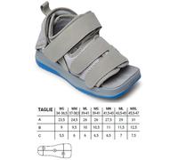 DARCO Relief Dual Tutore Piede Ortesi post operatorie DONNA Art. TD-DUAL