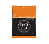 Darco Strings D210 - Corde per chitarra acustica in bronzo fosforoso extra leggere 10-47