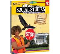 Darcy Mellinger 180 Days of Social Studies for Prekindergarten (Tascabile)