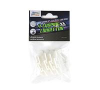 Darda Simm Marketing GmbH 50471 - Set di 4 connettori looping, Set di espansione per Pista Auto, Montaggio su Tutti i percorsi di dard, per Bambini dai 5 Anni in su, Trasparente