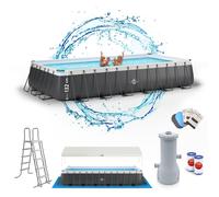 Dardaruga Piscina Fuori Terra 732x366x132 cm SAMOA con KIT full optional