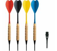 Dardi 100 Freccette Soft Tip p plastic tipo HT 1-4 BSF 16gr.+500 punte Goldstar