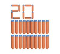 DARDI DI RICAMBIO NERF NER N1 REFILL 20 - Arancione e Blu, 20 pezzi, Età 8+